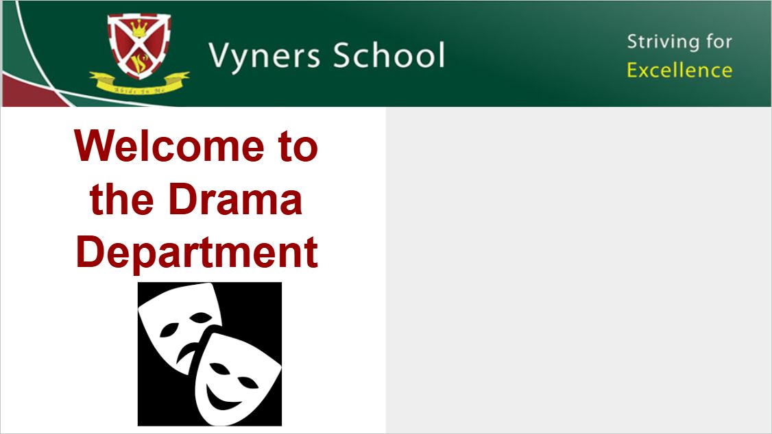 Drama presentation - Click here to download
