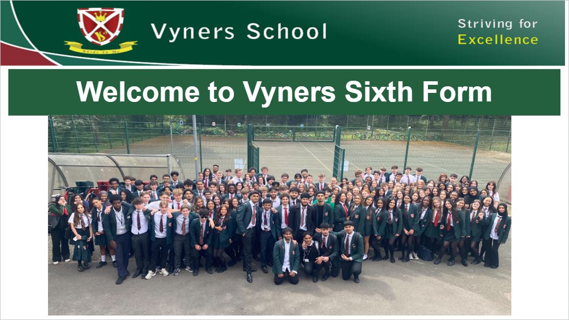Click here to view the Sixth Form Open Evening presentation.